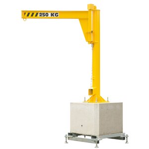 Mobile Jib Crane, underbraced PFI MOB Mobile Jib Crane PFI MOB