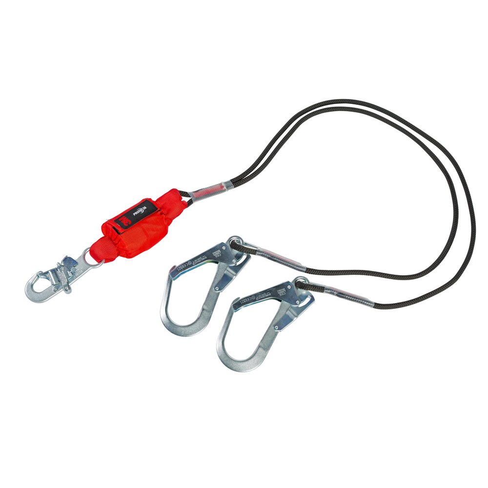 Protecta verbindingslijn touw met schokdemper,  1260331 / 32 / 33 / 34