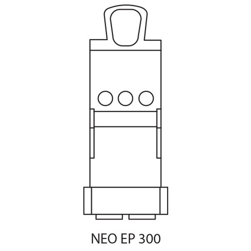 Lifting Magnet NEO EP 300 drawing